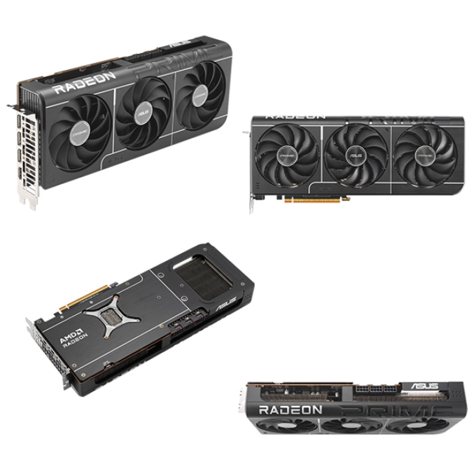 Tarjeta de video ASUS PRIME-RX9070XT-O16G, 16 GB GDDR6, PCI-E 5.0 / Asus