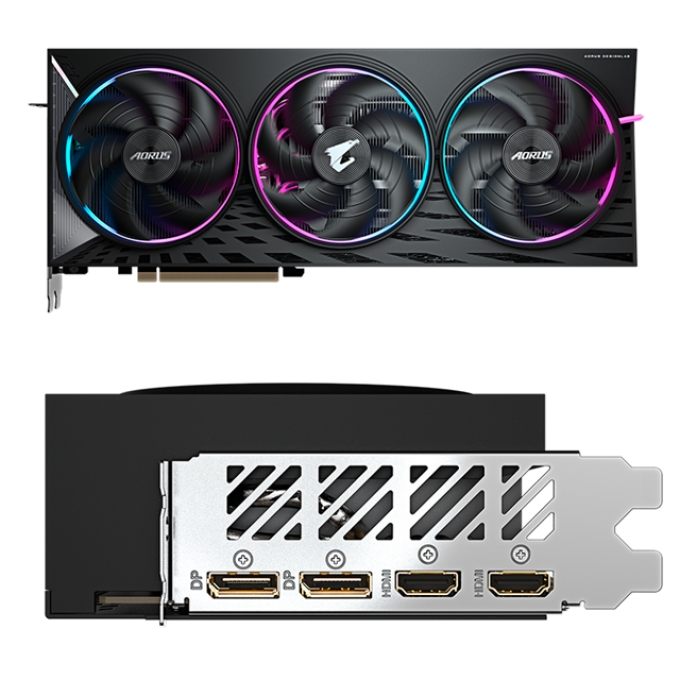 Tarjeta de video Gigabyte AORUS Radeon RX 9070 XT ELITE 16G , 16 GB GDDR6, PCI-E 5.0 / Gigabyte