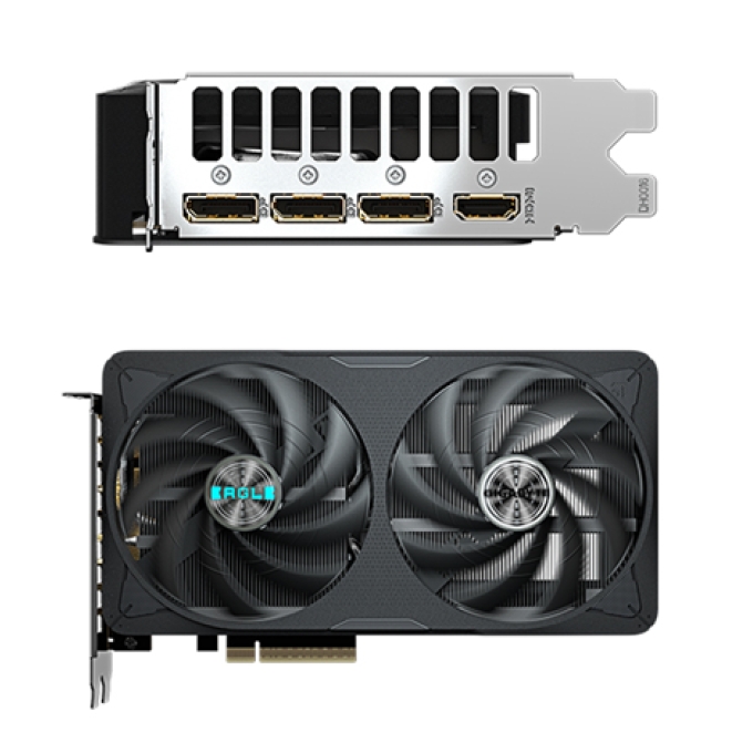 Tarjeta de video GIGABYTE GeForce RTX 5060 Ti EAGLE OC 8G, 8 GB GDDR7, PCIe Gen 5.0 / Gigabyte