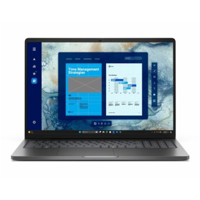 Laptop Dell Pro 16 PC16250, Intel i5-120U, Memoria RAM 8Gb DDR5, Disco Solido 512Gb SSD, Pantalla 16pulgadas WQUXGA IPS, Win11 Pro - Black / Dell
