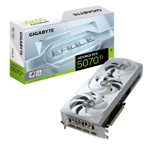 Tarjeta de Video GIGABYTE GeForce RTX 4070 Ti SUPER EAGLE OC ICE 16GB GDDR6X - GV-N507TEAGLEOC ICE-16GD / GIGABYTE