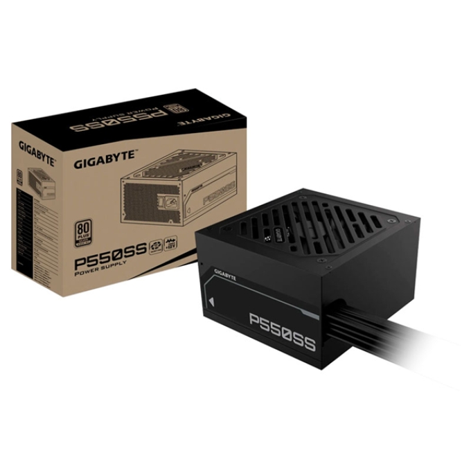 Fuente de Poder Gigabyte P550B 550W 80 PLUS Bronze - GP-P550SS / GIGABYTE