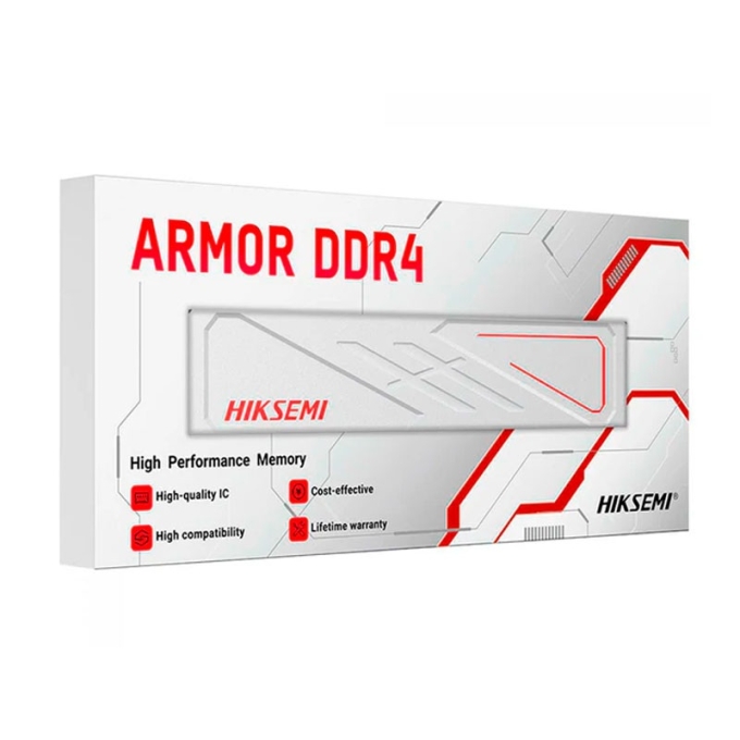 MEMORIA HIKSEMI 16GB ARMOR DDR4 3200MHZ WHITE HSC46U32E2_16G / HIKSEMI