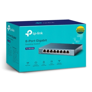SWITCH TP-LINK TL-SG108 GIGABIT 8PTOS / TP-LINK