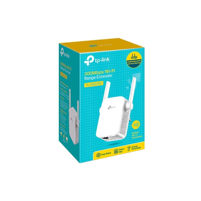 REPETIDOR TP-LINK TL-WA855RE WIRELESS N WALL PLUG 300 MBPS / TP-LINK