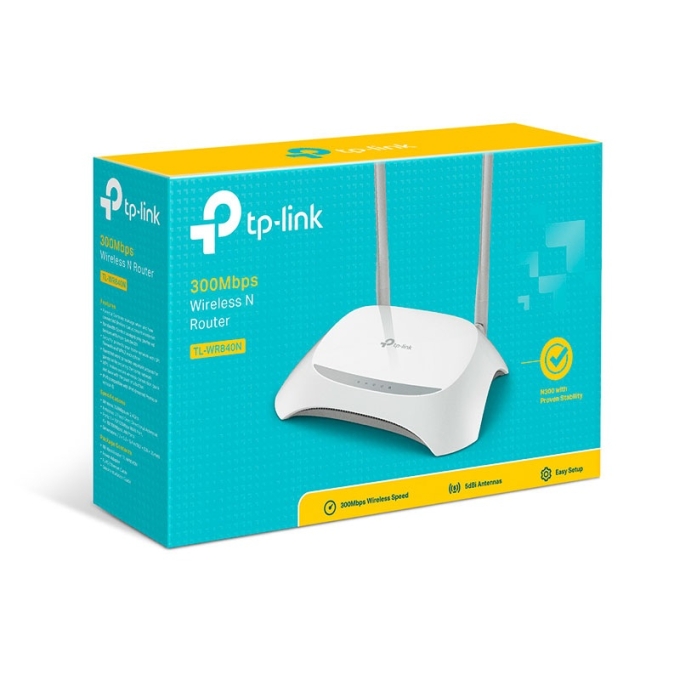 ROUTER TP-LINK TL-WR840N WIRELESS N 300M / TP-LINK