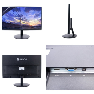 Monitor Teros TE-2130CS 21.5pulgadas FHD IPS, 100Hz, HDMI, VGA, VESA / TEROS
