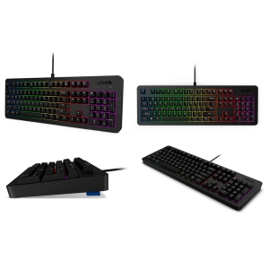 Teclado gamer Lenovo Legion KB310 RGB con cable USB 2.0