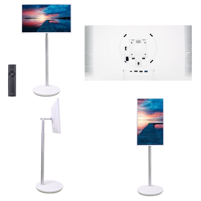 Monitor tactil Teros TE-3254CS 32pulgadas FHD, Android 10, 4Gb, 128Gb, WiFi, Bluetooth, HDMI, blanco, touch / Teros