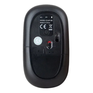 Mouse inalambrico TEROS TE-1237S, BT 5.0, 2.4 GHz, negro / Teros