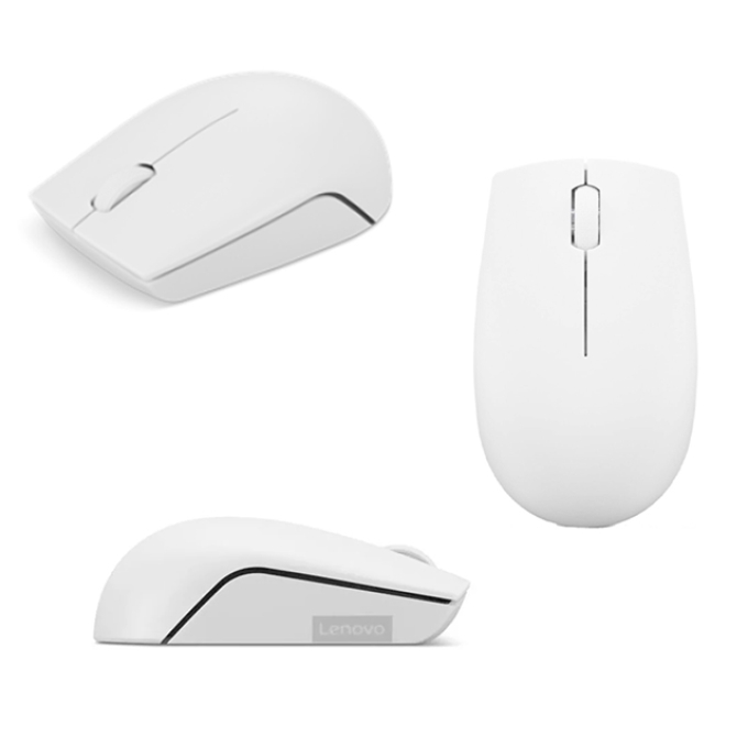 Mouse Inalambrico Compacto Lenovo 300, Color Gris Nube. / Lenovo
