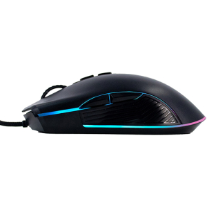 Mouse USB Teros DPI 7200 RGB 7 Botones Negro Gamer, TE-1233G / Teros