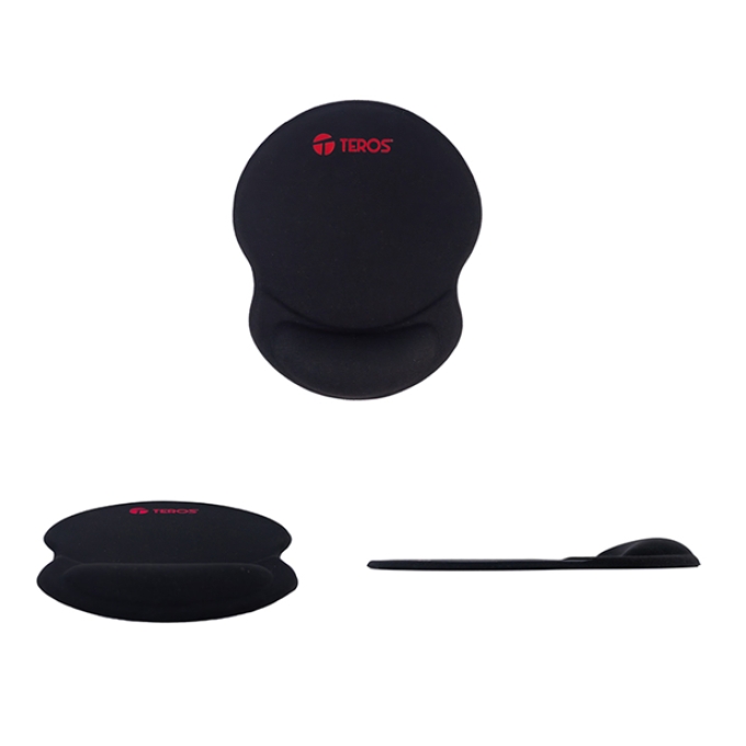 Mouse pad TEROS TE-3015S, negro / Teros