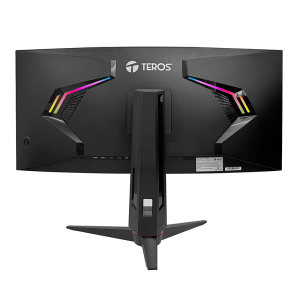 Monitor TEROS TE-3412G 34pulgadas curvo gaming UWQHD 180Hz 1ms HDMI DP AUDIO OUT negro, gamer / Teros