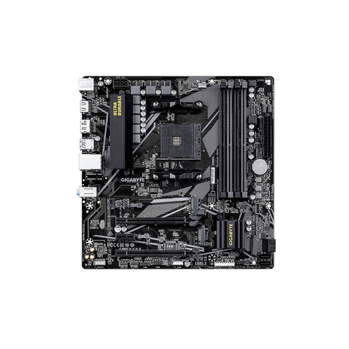 Placa Madre Motherboard Gigabyte B550M DS3H R2, Chipset AMD B550, Socket AM4, Micro ATX / Gigabyte