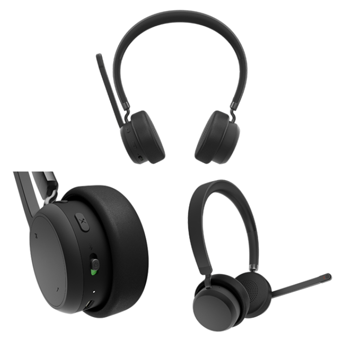 Auriculares inalambricos Stereo con microfono Lenovo, Interfaz USB-C / Lenovo