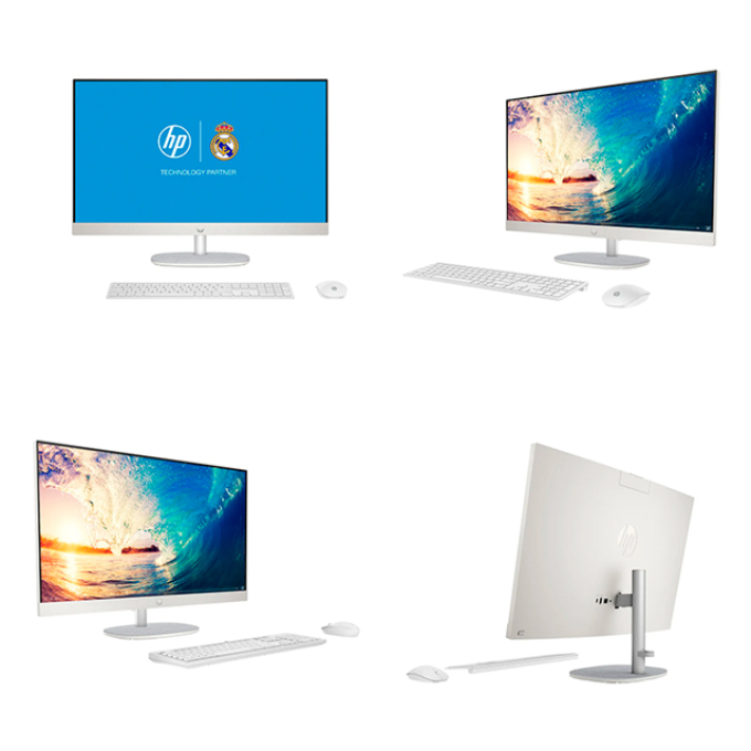 All-in-One HP CR0278LA, 27pulgadas FHD IPS, Ryzen 7 7730U Hasta 4.5GHz,16GB DDR4-3200MHz, Disco solido 1TB, Win11 / HP