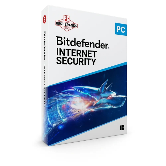 Antivirus Bitdefender INTERNET SECURITY 1PC 12meses / Bitdefender