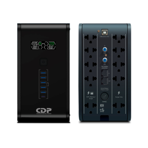 UPS Interactivo CDP (Chicago Digital Power) R-Smart 1010i, 1000VA / 500W