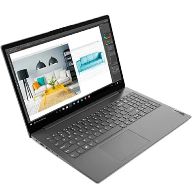 Laptop Lenovo V15 G4 AMN, AMD Ryzen5 7520U, Memoria RAM 8Gb DDR5, Disco Solido 256Gb SSD, Pantalla 15.6pulgadas Full HD 1920x1080, Gris, 82YU00X6LM / Lenovo
