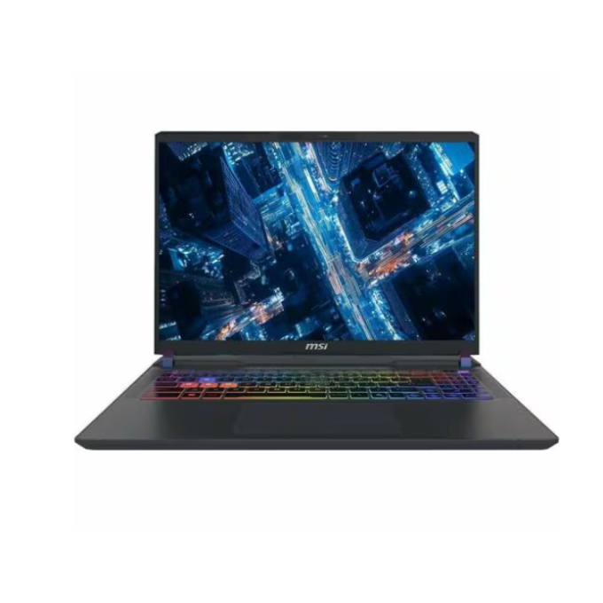 Laptop MSI Vector 16 HX AI, Intel Ultra7 255HX, Memoria RAM 16Gb, Disco Solido 512Gb SSD, Video NVIDIA 12Gb, Pantalla 16pulgadas Full HD Plus 1920x1200, Win11 Home, A2XW gamer / MSI