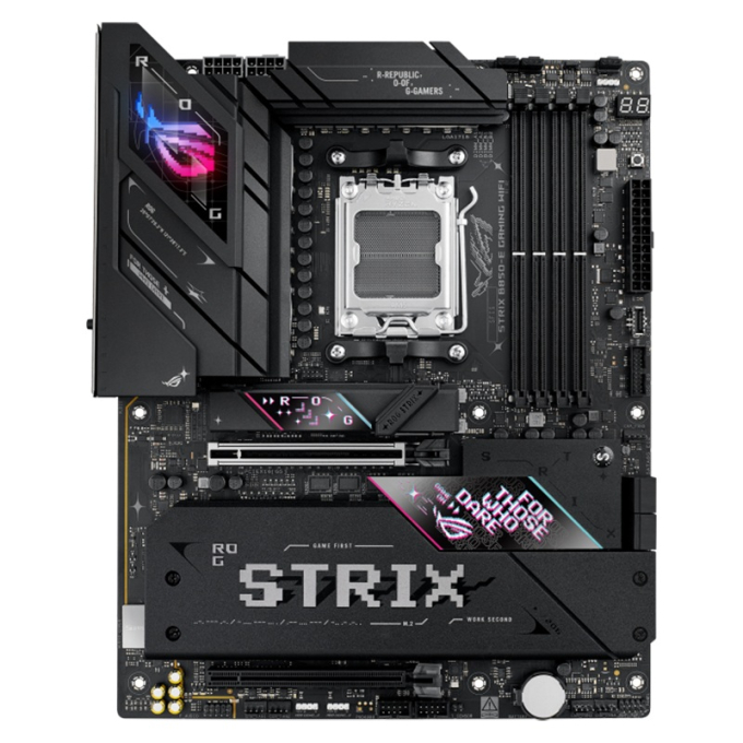 Placa Madre Motherboard ASUS ROG STRIX B850-E GAMING WIFI, Chipset AMD B850, Socket AMD AM5, ATX / ASUS