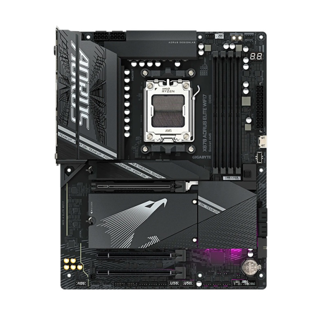 Placa Madre Motherboard GIGABYTE X870 AORUS ELITE WIFI7, Chipset AMD X870, Socket AMD AM5, ATX / Gigabyte