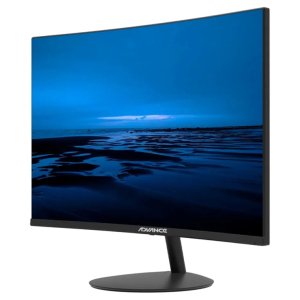 Monitor curvo ADVANCE ADV-2452S 23.6pulgadas FHD VA 100Hz 1ms HDMI VGA PARLANTES negro / ADVANCE