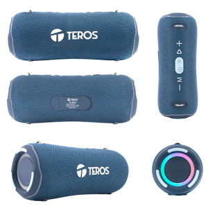 Parlante Ultra TE-6046B, color azul, 40W / Teros