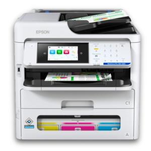 Impresora Multifuncional Epson WorkForce Pro EM-C800, Tinta Color , Imprime, Escanea, Copia, Fax, USB, WLAN, LAN
