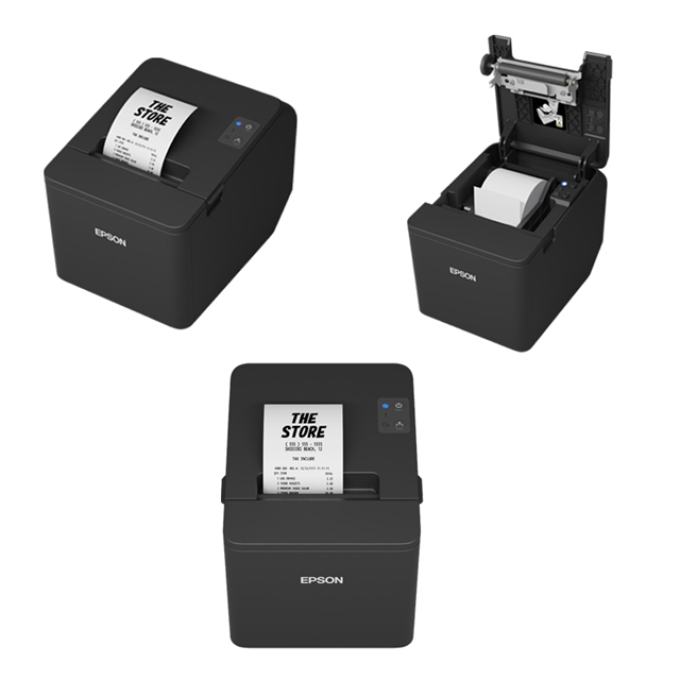 Impresora termica Epson TM-T20IV-SP, Interfaz: USB+Ethernet+Serial (RS-232C) / Epson
