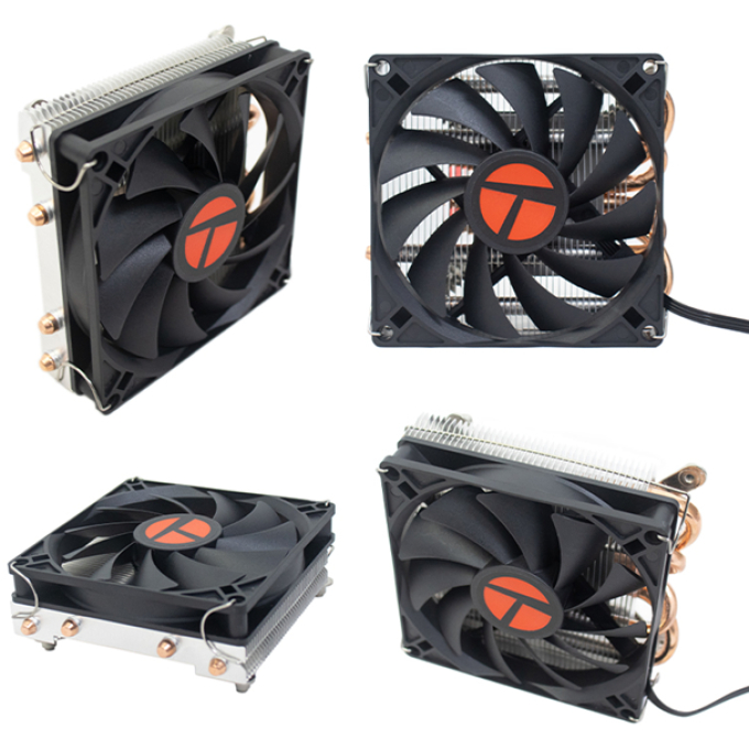 Fan Cooler para procesador TEROS TE-8165N Intel y AMD TDP 130W Max aire / Teros