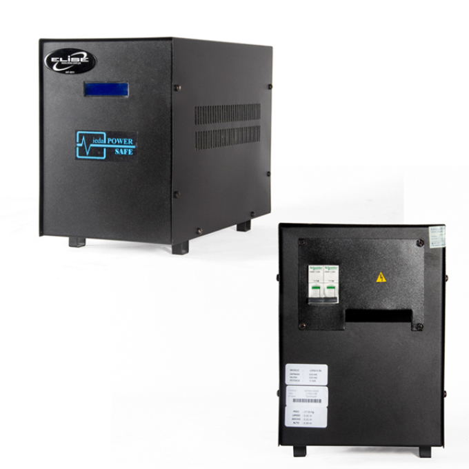 Estabilizador ELISE - IEDA POWER SAFE LCR60-4.5%, Solido, Monofasico, 6.0KVA. / Elise