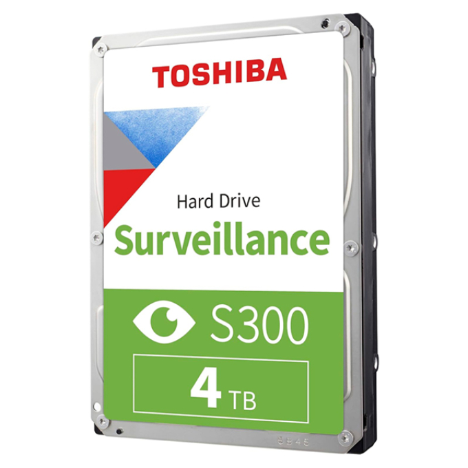 Disco duro Toshiba Surveillance S300, 4TB SATA 6.0Gb/s, 5400rpm, 256MB Cache, 3.5pulgadas. / Toshiba