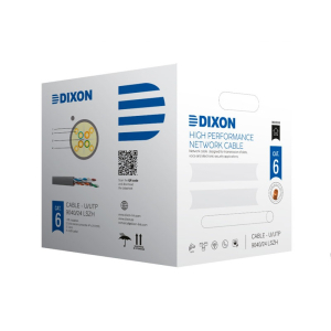 CABLE UTP DIXON CAT.6 LSZH 4PX23AWG 305M 9040LSZH