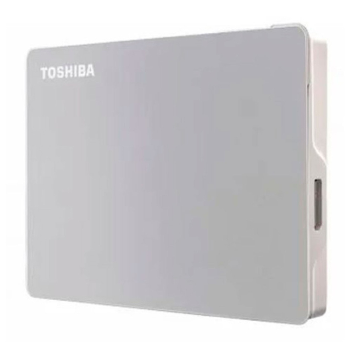 Disco Duro Externo 2Tb Toshiba Canvio Flex, USB 3.0 / 2.0, Color: Plata / Toshiba