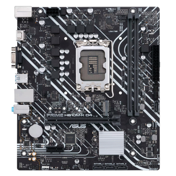 Motherboard ASUS PRIME H610M-K, Chipset Intel H610, LGA1700, Micro ATX / Asus