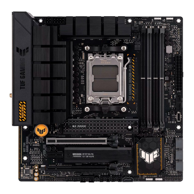 Motherboard Asus TUF GAMING B650M-PLUS WIFI, Chipset AMD B650, AMD Socket AM5, mATX gamer DDR5 / Asus