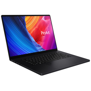 Laptop Asus ProArt P16, AMD Ryzen9 AI HX 370 5.1GHz, Memoria RAM 64Gb LPDDR5X, Video Nvidia RTX 5070 8Gb, Pantalla 16 4K OLED tactil touch, gamer