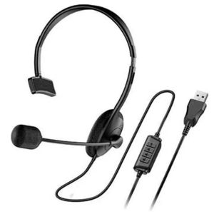 Audifono con Microfono Genius HS-100U MONO USB-A BLACK (31710027400)