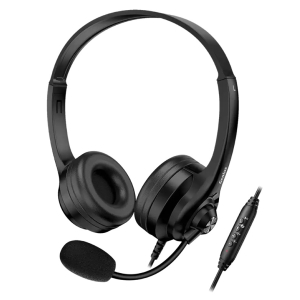 Audifono con Microfono Genius HS-230U AI Copilot 40mm USB-A BLACK (31710036400)