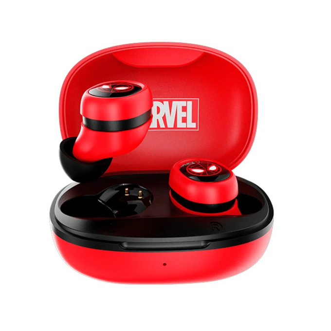 Audifono con Microfono Xtech TRUE WIRELESS SPIDERMAN Bluetooth 5.1 12h 10m RED (XTH-M701SM) / XTECH