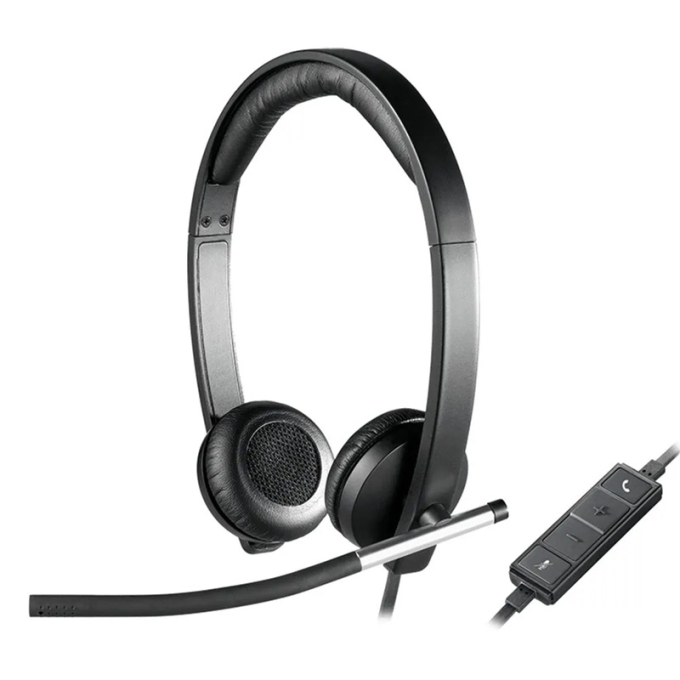 Audifono con Microfono Logitech B2B H650E USB STEREO BLACK (981-000518) / Logitech