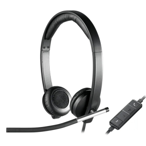 Audifono con Microfono Logitech B2B H650E USB STEREO BLACK (981-000518)