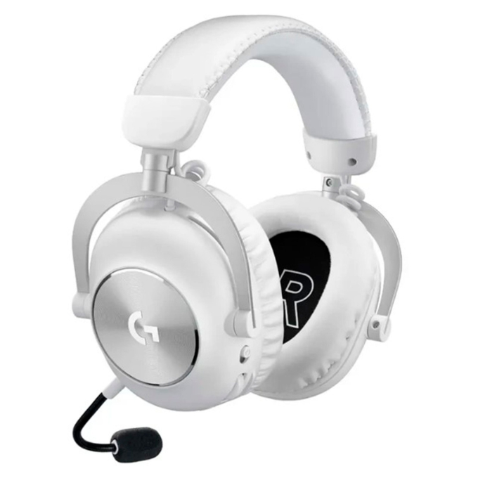 Audifono con Microfono Logitech G PRO X 2 LIGHTSPEED WIRELESS / Bluetooth / 3.5mm WHITE (981-001268) / Logitech