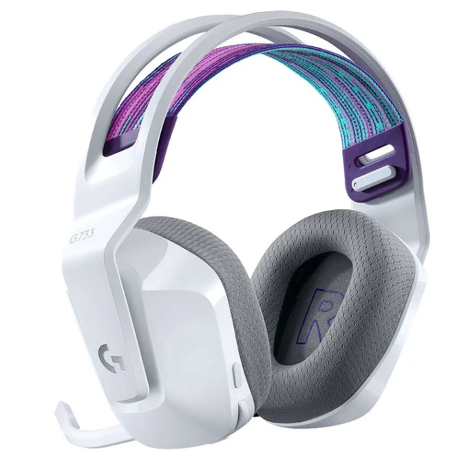 Audifono con Microfono Logitech G733 LIGHTSPEED WHITE (981-000882) / Logitech