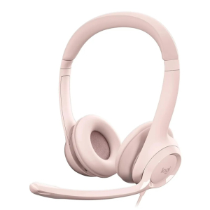 Audifono con Microfono Logitech H390 USB NOISE CANCELLING ROSE (981-001280) / Logitech