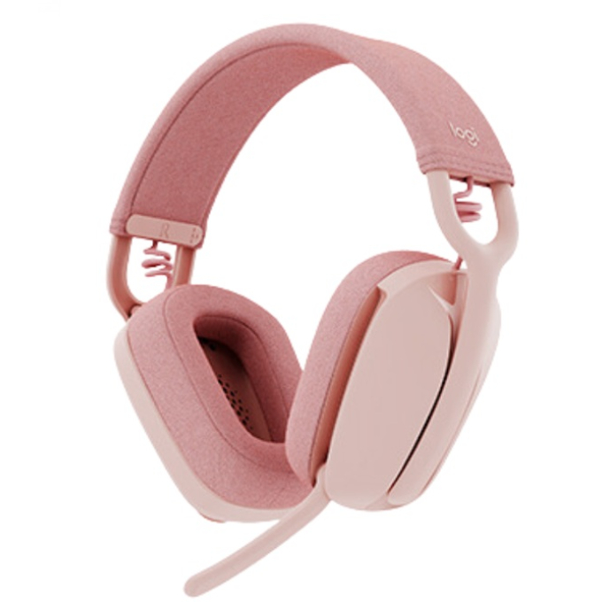 Audifono con Microfono Logitech ZONE VIBE 100 Bluetooth ROSE (981-001223) / Logitech