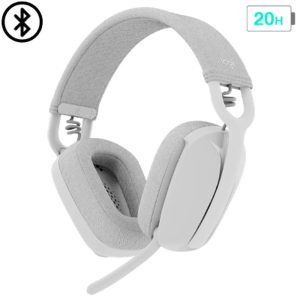 Audifono con Microfono Logitech ZONE VIBE 100 Bluetooth WHITE (981-001218)