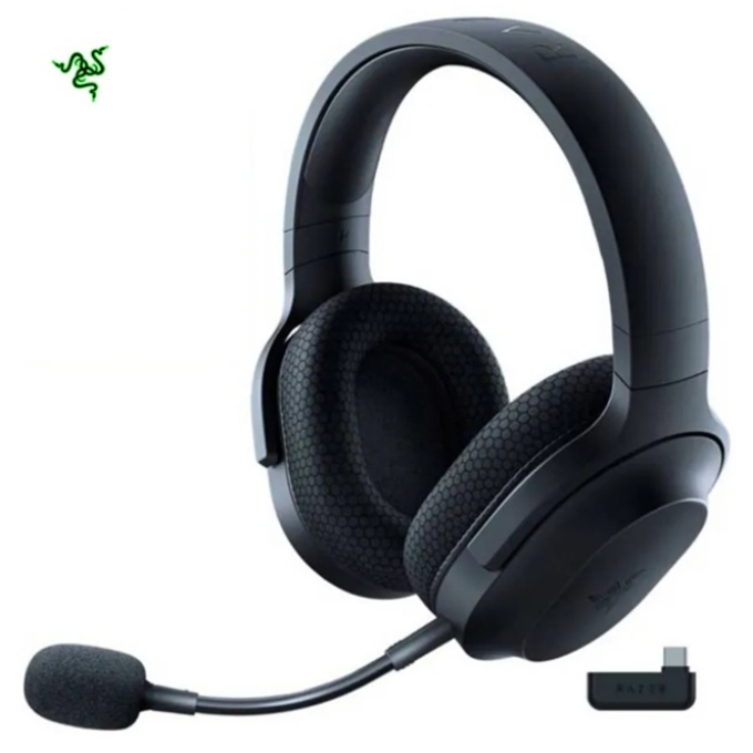 Audifono con Microfono Razer BARRACUDA X 2022 50H WIRELESS / Bluetooth / 3.5mm SMARTSWITCH BLACK (RZ04-04430100-R3U1) / RAZER